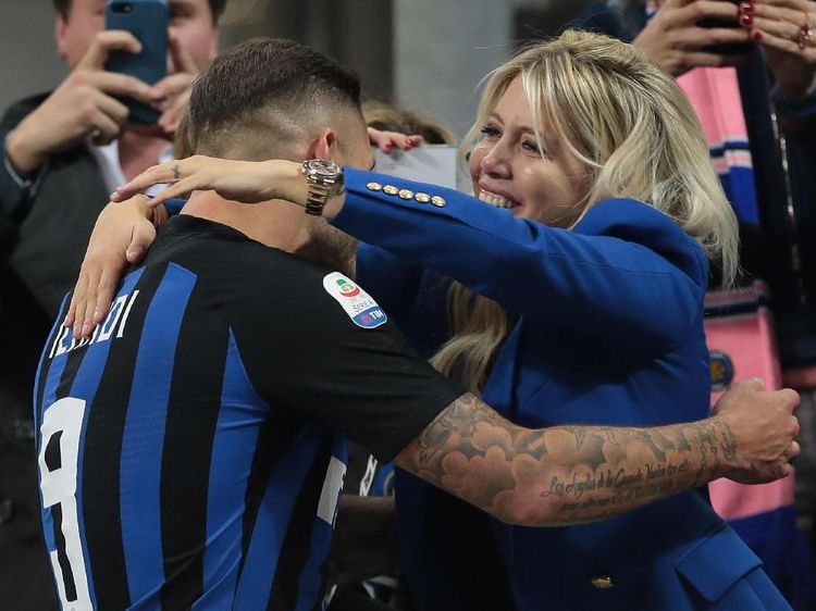 Potret Romantisme Icardi dan Wanda Nara