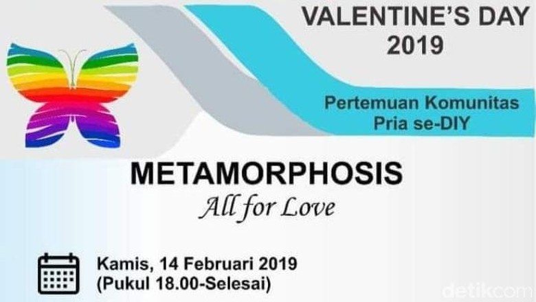 Heboh Acara Valentine Komunitas Pria se-DIY di Sleman Heboh Acara Valentine Komunitas Pria se-DIY di Sleman