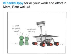 Netizen Ucap Selamat Jalan, Opportunity: Sampai Jumpa di Mars
