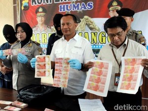 Polisi Temanggung Bekuk 2 Pengedar Upal Senilai Rp 50 Juta