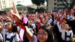 Begini Cara Ribuan Siswa di Filipina Rayakan Valentine Day