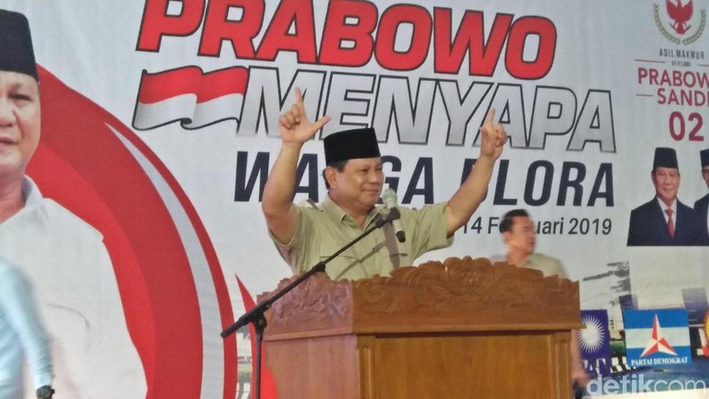 Prabowo: Wartawan yang Gajinya Kecil Pasti ke 02 Prabowo: Wartawan yang Gajinya Kecil Pasti ke 02