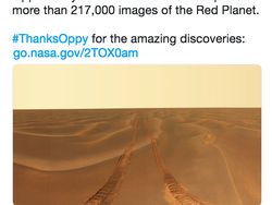 Netizen Ucap Selamat Jalan, Opportunity: Sampai Jumpa di Mars