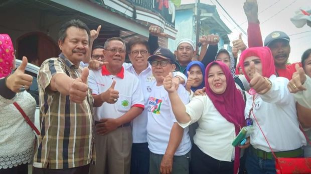 Ingin Salip Prabowo di Sumsel, Relawan Jokowi Kampanye Door to Door