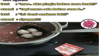 Kira-kira begini jadinya kalau ngidam bakso rasa buah. Kuah bakso diganti dengan bubuk minuman kemasan.  Foto: Istimewa