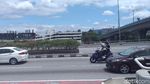 Seronoknya! Motor Masuk Tol Bisa Gratis di Malaysia