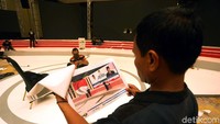 Begini suasana di Golden Ballroom, ruang utama tempat debat capres-cawapres digelar.