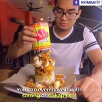 Unik! Nasi Kukus Ayam Tonggeng Disajikan dalam Kaleng Unik! Nasi Kukus Ayam Tonggeng Disajikan dalam Kaleng