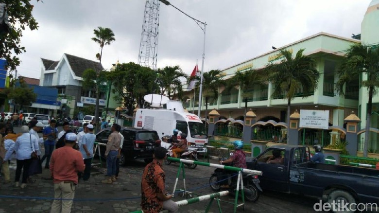 Jelang Kedatangan Prabowo, Begini Suasana Masjid Agung Semarang Jelang Kedatangan Prabowo, Begini Suasana Masjid Agung Semarang