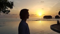 Vladislav  juga pernah merasakan indahnya laut Maldives. (vladislavlantratov/Instagram) 