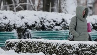 Kota Rochester di AS setiap tahun juga dilanda hujan salju yang parah. Rata-rata ketebalan lapisan salju di Rochester mencapai 2,5 meter setiap tahunnya. (Reuters/Gleb Garanich)