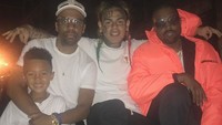 Caiden merupakan putra dari Consequence, sahabat dan rekan musisi Kanye West. Dok. Instagram/caiden817
