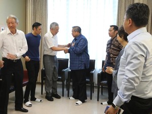 Jenguk Ani Yudhoyono, PM Singapura Beri Semangat dan Doakan Kesembuhan