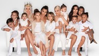 Ada juga Kim Kardashian yang merayakan Valentine bersama keluarganya. Foto: Dok. Instagram