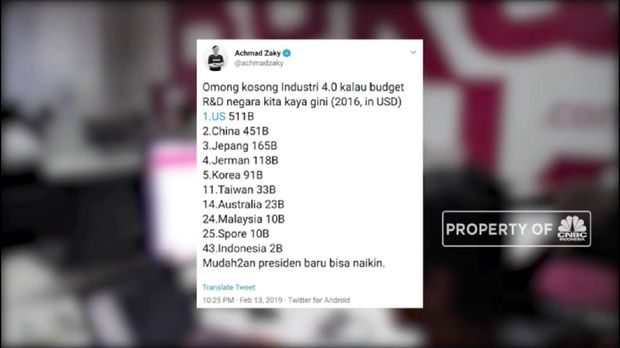 Alasan Istana Undang Achmad Zaky Bukalapak Bertemu Jokowi