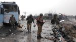 40 Polisi Tewas Akibat Bom di Kashmir