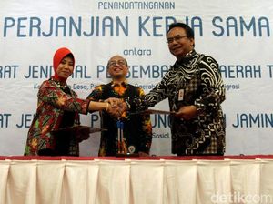 Kemensos Gaet Kemendes Tingkatkan Upaya Mitigasi Bencana