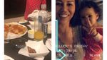 Gaya Cute Anak John Legend, Luna Kalau Lagi Makan