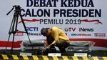 Mengintip Persiapan Debat Capres Kedua di Hotel Sultan