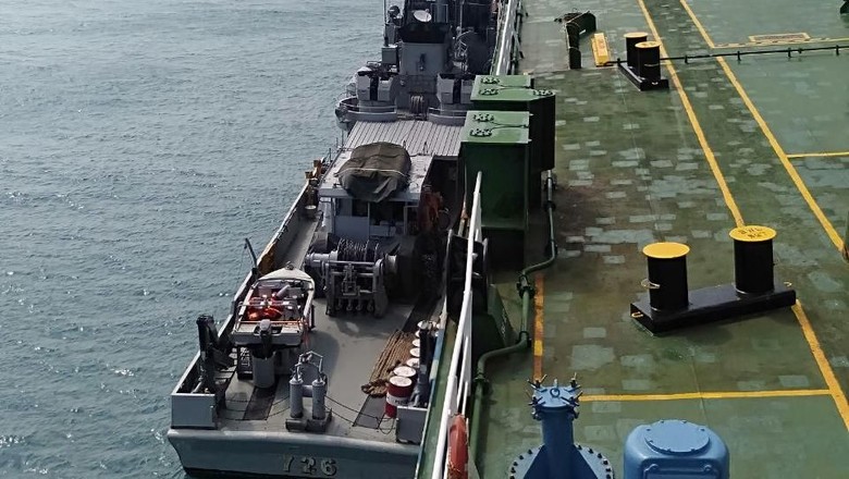 Patroli Koarmada I Tangkap 8 Kapal Kargo Berlabuh Tanpa Izin di Bintan Patroli Koarmada I Tangkap 8 Kapal Kargo Berlabuh Tanpa Izin di Bintan