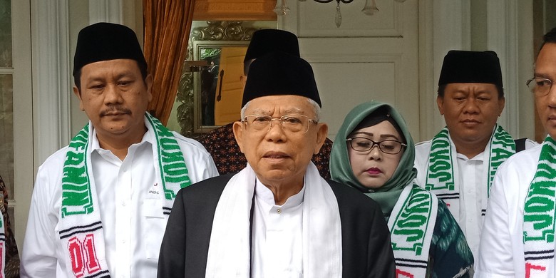 Maruf Amin Santai Tanggapi Berita Ahok Gantikan Maruf? Maruf Amin Santai Tanggapi Berita Ahok Gantikan Maruf?