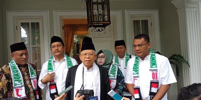 Maruf ke Purwakarta-Cimahi, Temui Ulama Hingga Deklarasi Relawan