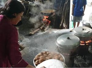 Jalan-jalan ke Yogyakarta, Sri Mulyani Mampir Makan Gudeg Yu Djum