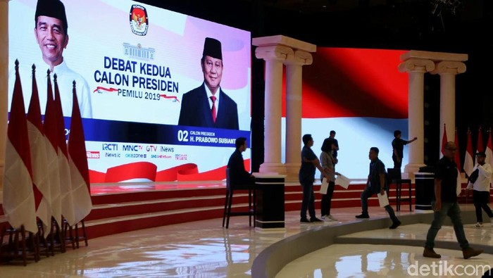 Debat Pilpres 2019. (Foto: Agung Pambudhy) Debat Pilpres 2019. (Foto: Agung Pambudhy)