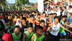 Foto: Serunya Menteri Rini di Chocolate Glenmore Run Banyuwangi