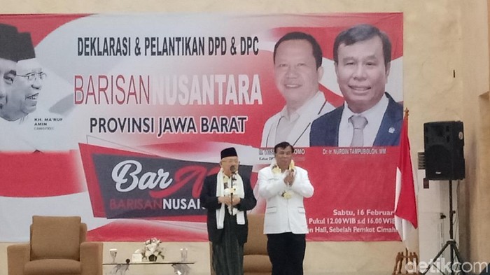 Optimis Menang, Maruf Amin Targetkan 70 Persen Suara di Jawa Barat