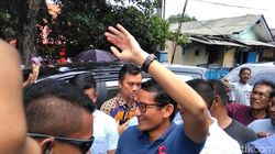 Kampanye di Jatim, Sandi Sempatkan Besuk Ahmad Dhani Kampanye di Jatim, Sandi Sempatkan Besuk Ahmad Dhani