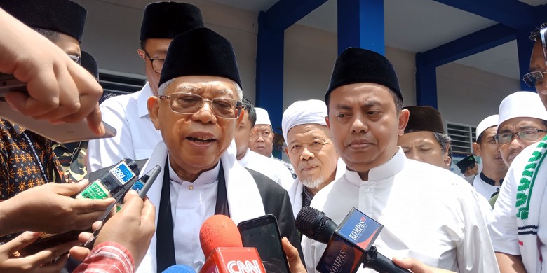 Maruf ke Santri di Purwakarta: Pilihlah Sesuai Arahan Kiai Maruf ke Santri di Purwakarta: Pilihlah Sesuai Arahan Kiai
