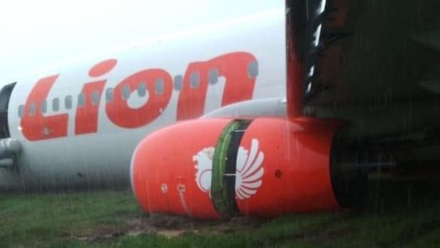 Lion Air Tergelincir di Pontianak, Tak Ada Korban Jiwa