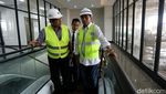 Menhub Budi Karya Tinjau Progres Revitalisasi Stasiun Manggarai