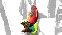 Kalau ini sepatunya Russell Westbrook. Ini adalah sepatu Jordan Brand Why Not Zer0.2 keluaran Nike. (Foto: dok. AP)