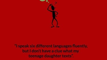 Singkatan-singkatan bahasa yang tidak dimengerti para orang tua. Foto: Ajit Johnson via Bored Panda
