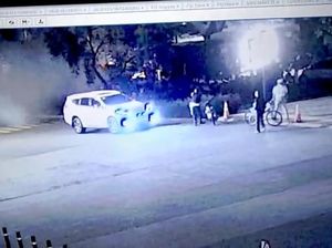 Begini Detik-detik Ledakan Petasan di Parkit Senayan yang Terekam CCTV