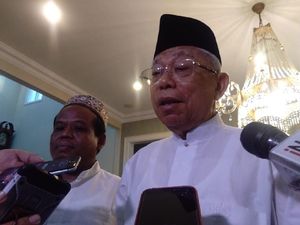 Canda Maruf Amin: Sebenarnya Pak JK Cawapres Sesungguhnya