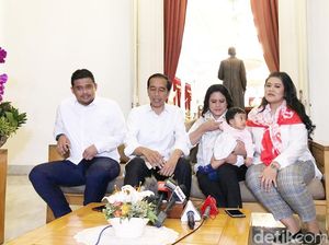 Santai Jelang Debat Capres, Jokowi Sempat Tidur Siang dan Dipijiti Iriana