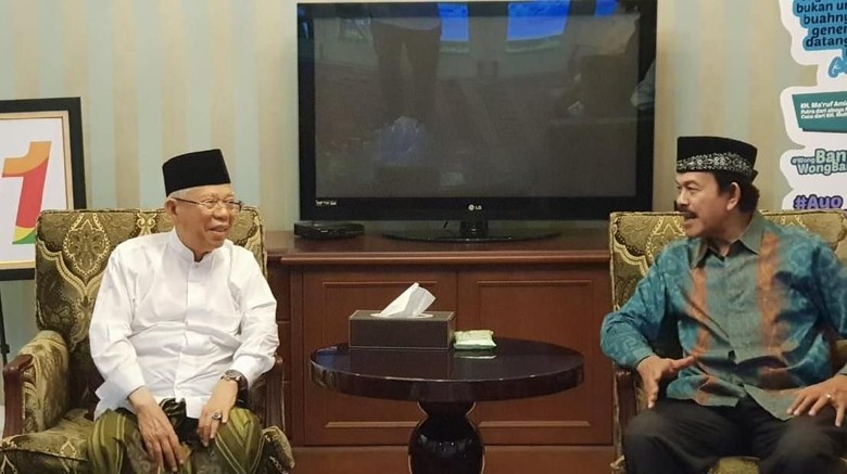 Maruf Amin Terima Dukungan dari Pewaris Kesultanan Banten Maruf Amin Terima Dukungan dari Pewaris Kesultanan Banten