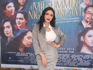 Debutnya Sukses, Amel Alvi Jadi Ketagihan Main Teater Lagi