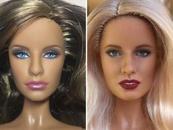 Ketika Seniman Modifikasi Wajah Barbie Jadi Kekinian