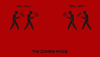 Mencari WiFi dan sibuk dengan gadget masing-masing. Foto: Ajit Johnson via Bored Panda