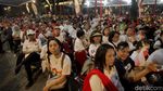 Meski Ada Ledakan, Nobar Debat di Parkit Tetap Berjalan Lancar