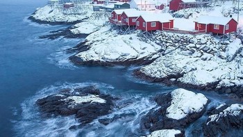 Pedesaan Hamnoy yang terletak di Norwegia. (Foto: Boredpanda)