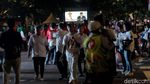 Suasana Terkini Pasca Ledakan di Parkit Senayan