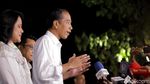 Momen Jokowi-Iriana Tiba di Lokasi Debat Kedua