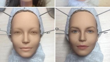 Boneka yang populer seperti Barbie, Blythe, BJD, dan lainnya berhasil ia ubah menjadi lebih menarik dan kekinian. Foto: Instagram/Olga Kamenetskaha