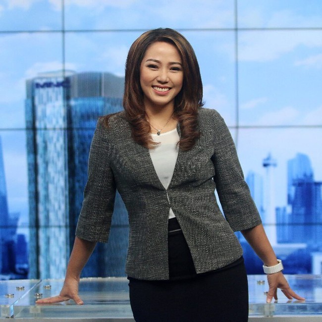 Anisha Dasuki akan memandukan debat capres 2019 yang dilangsungkan malam ini bersama dengan Tommy Djokro. Anisha Dasuki sendiri adalah presenter sekaligus produser stasiun televisi iNews TV. Foto: Instagram @anishadasuki