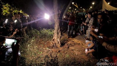 Ini TKP Ledakan Petasan di Parkir Timur Senayan